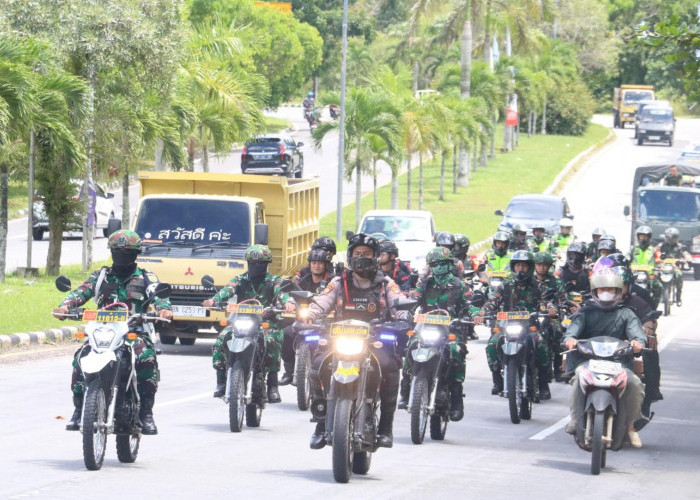 TNI/Polri dan Sat Pol PP di Babel Gelar Patroli Skala Besar, Pastikan Kamtibmas Aman dan Kondusif