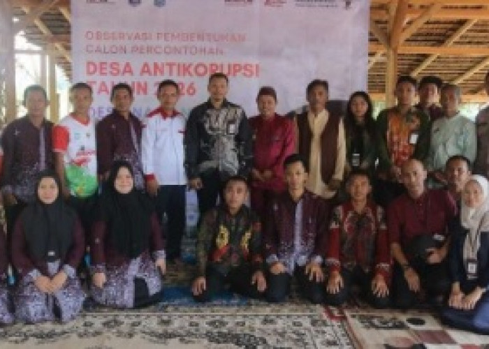 Komitmen Melayani, Desa Namang dan Air Mesu Timur Siap Jadi Pionir Desa Antikorupsi