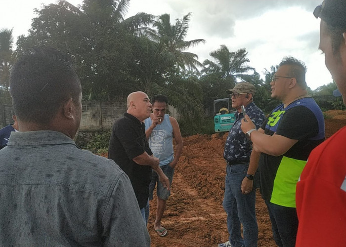 Berebut Lahan, Anggota DPRD Bangka Supendi Aliung dan Pengusaha Afuk Adu Mulut