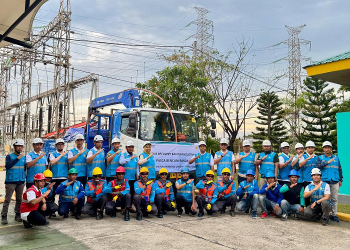 PLN Babel Kirim 21 Personel dan Peralatan Dukung Pemulihan Kelistrikan Pasca Bencana di Aceh