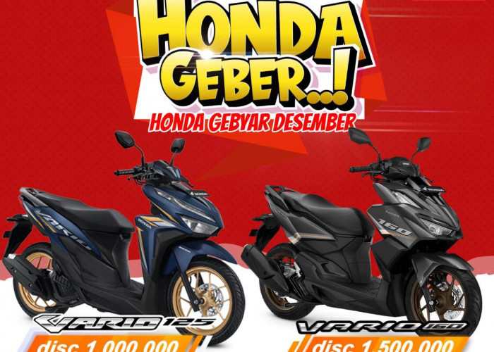 Honda Geber, Ada Diskon Kredit di TDM Pangkalpinang 