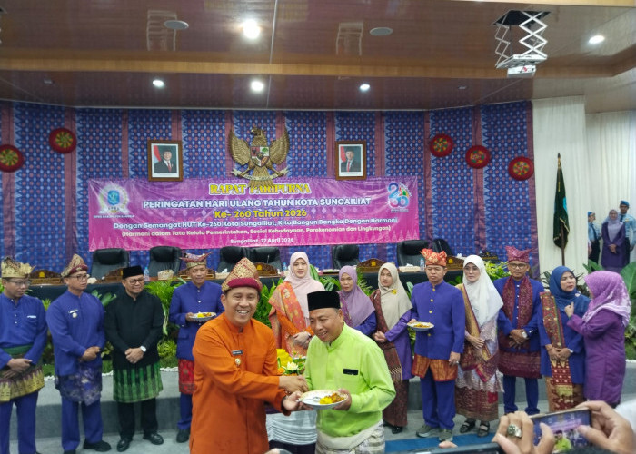 260 Tahun Kota Sungailiat, Bupati Fery Akui Melemahnya Ekonomi hingga Masalah Sampah