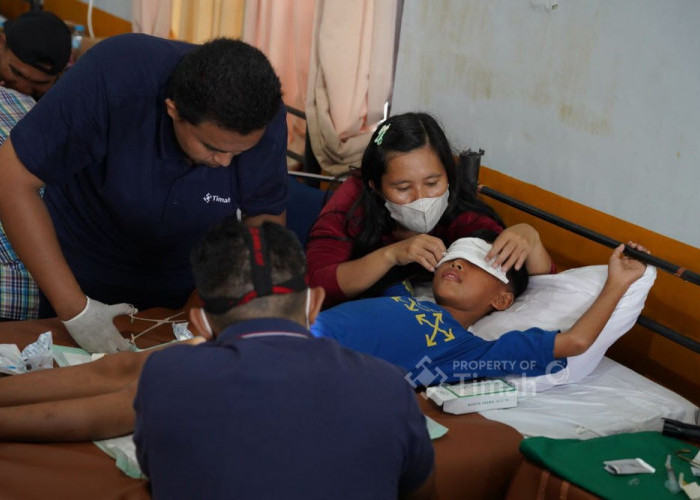 Khitanan Massal PT Timah Tbk Bawa Kebahagiaan bagi Keluarga di Belinyu
