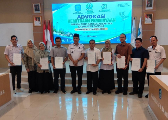 Bupati Fery Insani: Kolaborasi Kunci Aktifkan Kembali JKN Kelompok Prioritas di Bangka   