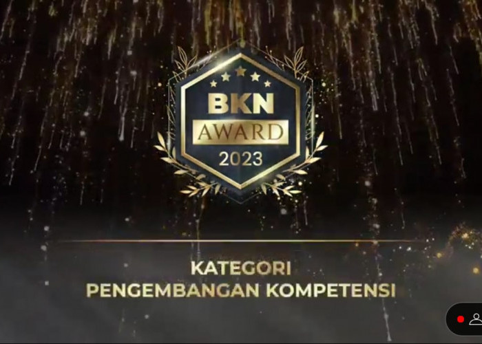 Pemkot PGK Raih Penghargaan BKN Award Kategori Pengembangan Kompetensi