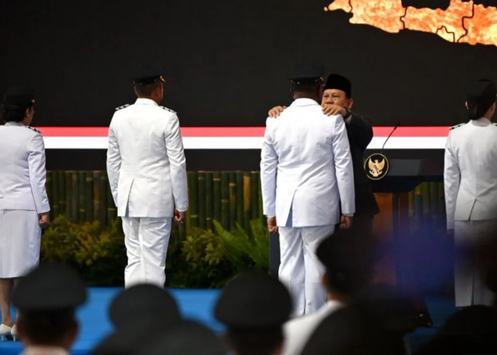 Presiden Prabowo Resmi Lantik Bupati - Wabup Bateng, Basel, Belitung & Beltim Bersama 961 Kada se Indonesia