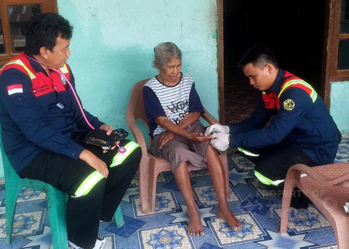 PT Timah Turun Tangan, 151 Warga Terdampak Gempa NTT Dapat Layanan Kesehatan Gratis
