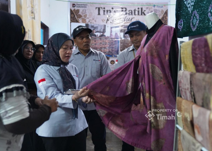 PT Timah Dorong Lahirnya UMKM Batik Khas Kundur, Bangun Ekonomi Kreatif dan Kemandirian Masyarakat