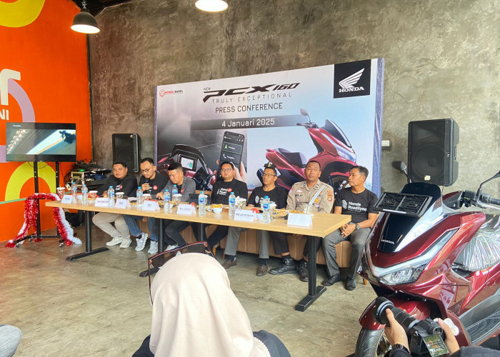 Gelar Press Conference, Honda Babel Resmi Perkenalkan New Honda PCX 160 Secara Langsung