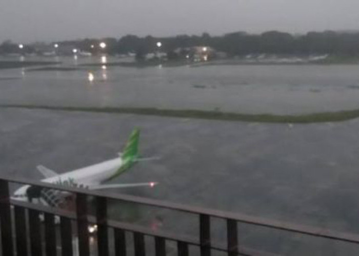 Cuaca Buruk, 4 Pesawat Tujuan Jakarta Mendarat Darurat di Palembang