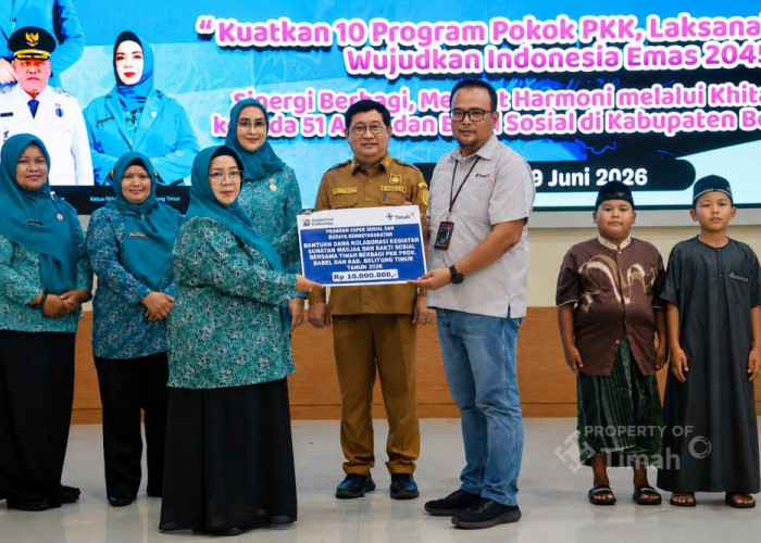 PT Timah Bersama PKK Babel dan PKK Belitung Timur Hadirkan Khitanan Massal Gratis bagi Puluhan Anak 
