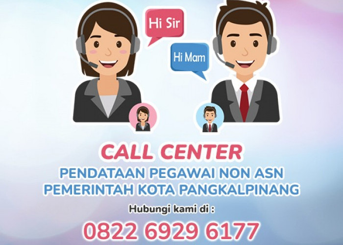 Gerak Cepat, Pemkot Data Tenaga Non ASN, Buka Call Centre Via WhatsApp