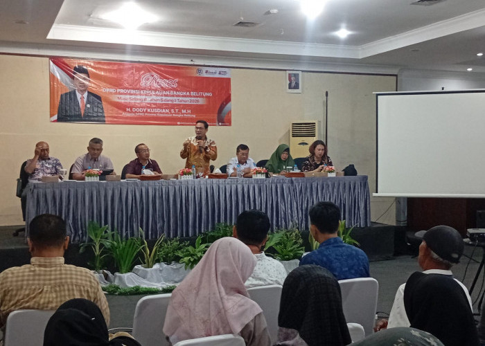 Soroti Minimnya Anggaran UMKM, Ketua Komisi II DPRD Babel Dody Kusdian Tampung Aspirasi Warga Lewat Reses