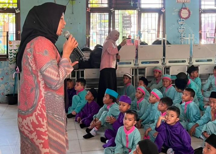 Police Goes to School, Polresta Pangkalpinang Edukasi Siswa SDN 4 Stop Bullying Sejak Dini