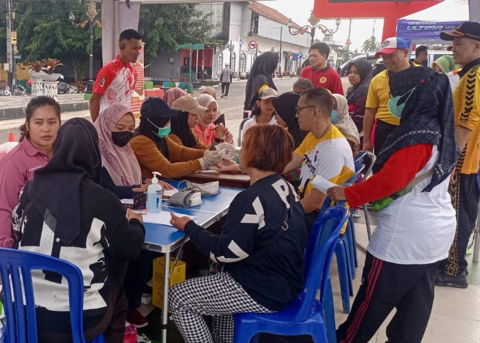 Car Free Day Bersama Polres Basel, Masyarakat Dapatkan Pelayanan Ini 