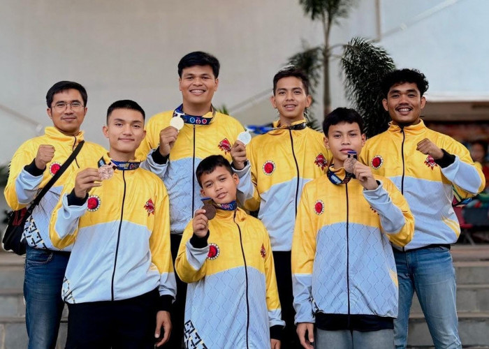 Kontingen Hapkido Bangka Boyong 5 pada Kejurnas VII di Surabaya