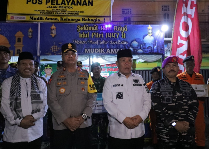 Gubernur Hidayat Arsani dan Forkopimda Turun Langsung Tinjau Pos Pengamanan