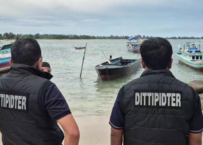 Bareskrim Polri Sita Perahu di Basel, Aksi Penyelundupan Timah ke Malaysia Sudah 18 Kali 