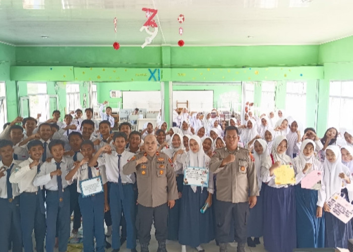 Kapolsek Payung MPLS Bersama SMA N 1 Payung, Ini Maksudnya 