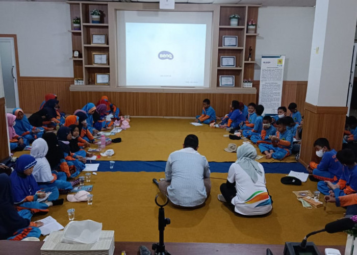 Siswa Kelas 4 SD IT Qurani Adh-Dhuhaa PGK Gelar Outing Class ke PLTU Air Anyir