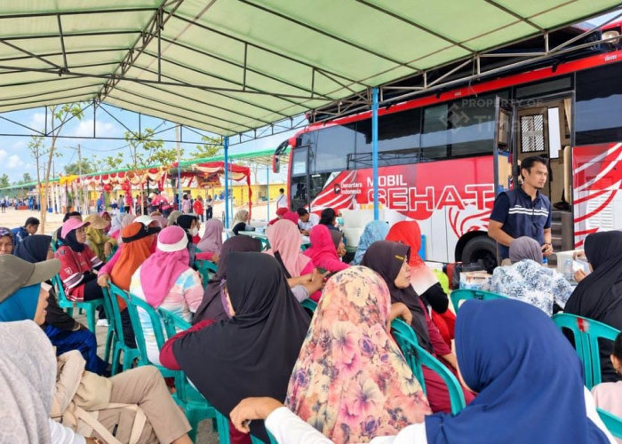 PT Timah Hadirkan Layanan Kesehatan Gratis di Festival Kuliner Serambi Tanjung