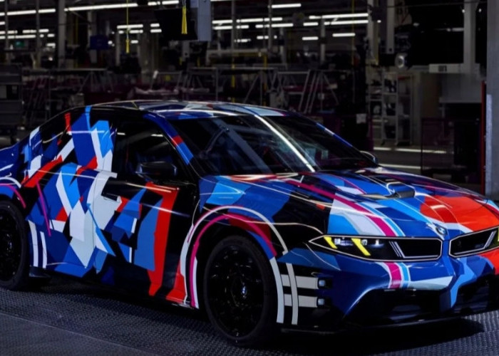 Kerennya Prototipe BMW M3 Listrik Ini