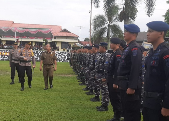 Ratusan Personel Lintas Instansi Siap Amankan Lebaran di Bangka 