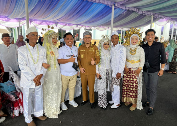 Wow, Sebanyak 20 Pasangan Asal Bangka Tengah Ikuti Nikah Same-Same