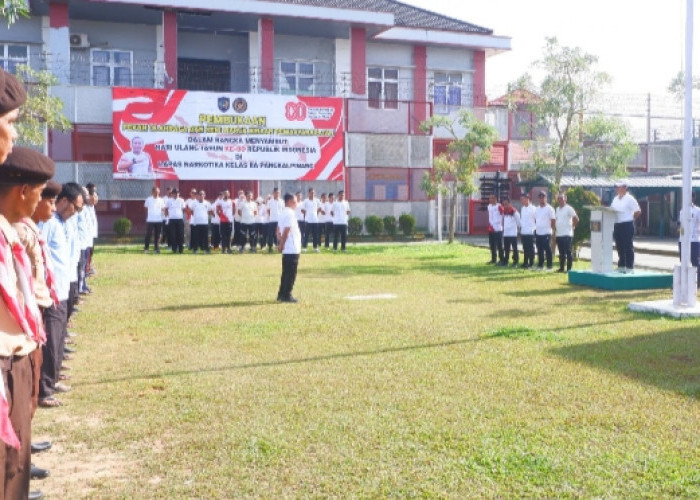 Sambut HUT RI ke-80, Lapas Narkotika Pangkalpinang Gelar Pekan Olahraga dan Seni Bagi Warga Binaan