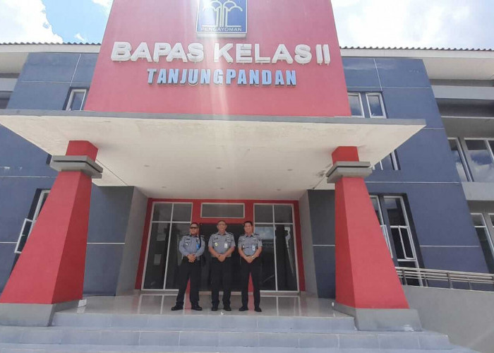 Kadivpas Kemenkumham Babel Cek Kesiapan Operasional Bapas Tanjungpandan