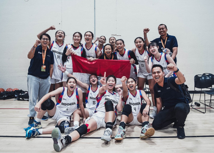 Membanggakan! Tim Putri KFC DBL Indonesia All-Star 2023 Juara Kompetisi Basket di AS