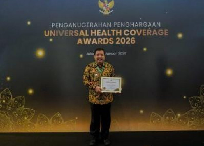 Pemkot Pangkalpinang Raih Penghargaan UHC Award 2026
