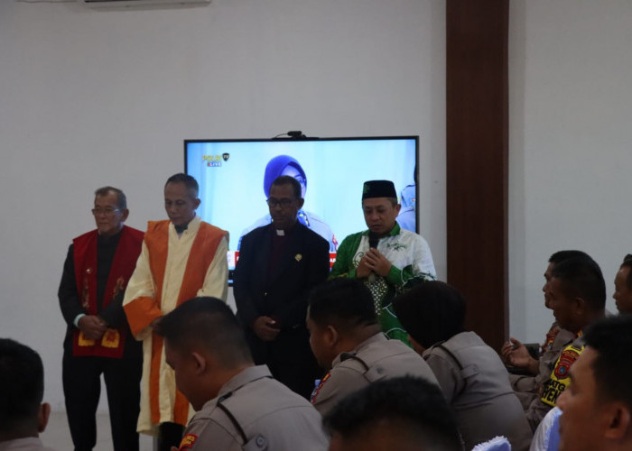 Sambut HUT ke-79 Bhayangkara, Polres Bangka Gelar Doa Lintas Agama