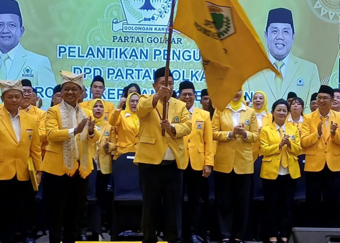 Pengurus DPD Partai Golkar Bangka Belitung Priode 2025 sd 2030 Resmi Dilantik