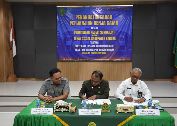 Pengadilan Negeri Sungailiat Gandeng Dinsos Bangka, Jamin Pendampingan Anak yang Berhadapan dengan Hukum