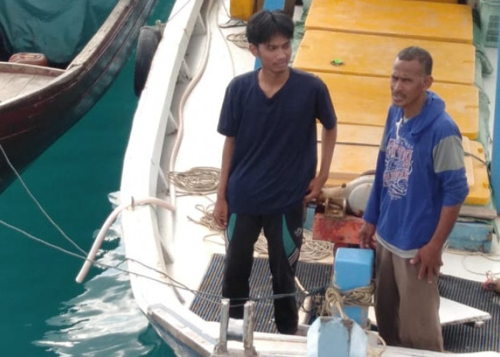 Begini Kondisi Dua Nelayan Ditemukan Polairud Polres Bangka Barat