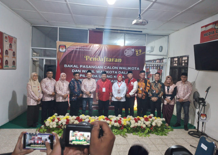 6 Parpol Antar Udin-Desi ke KPU Pangkalpinang