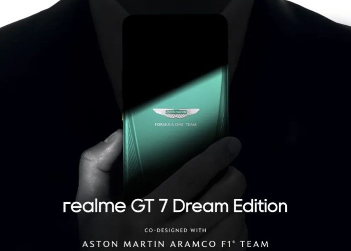 Kolaborasi dengan Tim F1 Aston Martin, Realme Siapkan Ponsel Dream Edition