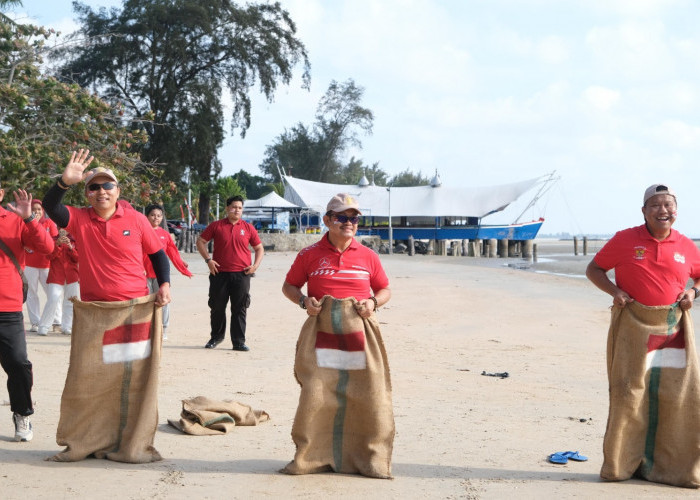 Semarakkan Hari Pengayoman Ke-81, Kanwil Kemenkum Babel Gelar Lomba Tradisional