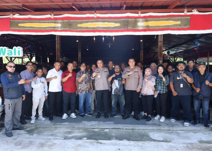 Kapolda Babel Gelar Silaturahmi Dengan Insan Pers, Irjen Pol Viktor : Siap Bangun Sinergi