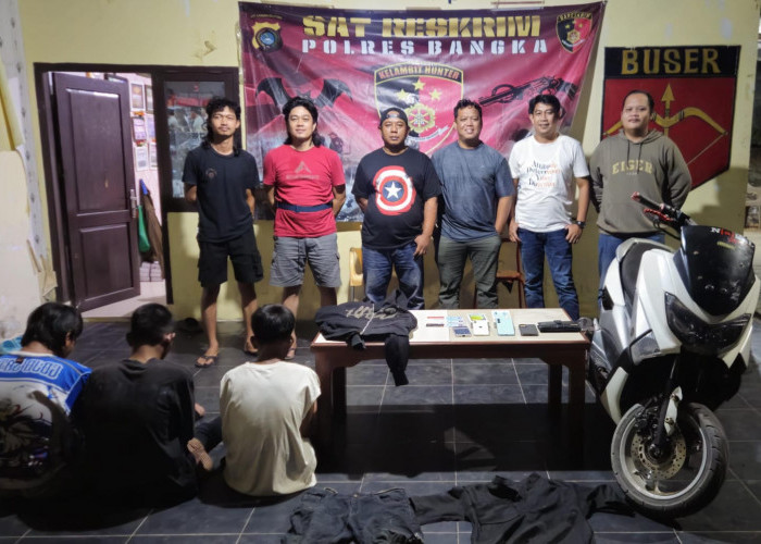Polres Bangka Bongkar Kasus Pencurian Dompet dan Kuras ATM Belasan Juta Rupiah, Tiga Pelaku Ditangkap