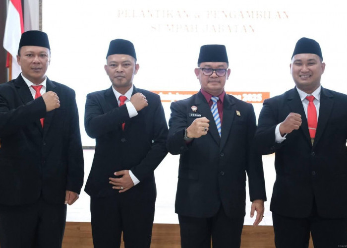 Kakanwil Kemenkum Babel Lantik 3 Pejabat Penyidik Pegawai Negeri Sipil