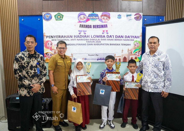 Kolaborasi dengan BNN Kota Pangkalpinang, PT Timah Dukung Program Ananda Bersinar