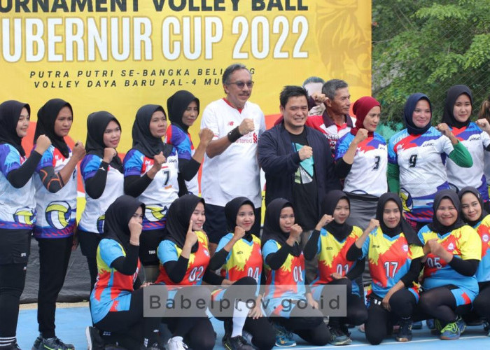 Bangun Kegembiraan dan Kesehatan Lewat Turnamen Voli Gubernur Cup 2022