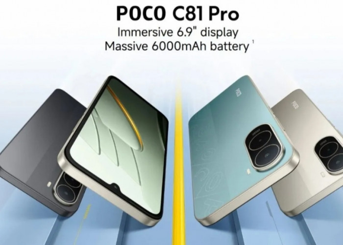 Poco C81 Pro Punya Layar dan Baterai Besar, Segini Harganya