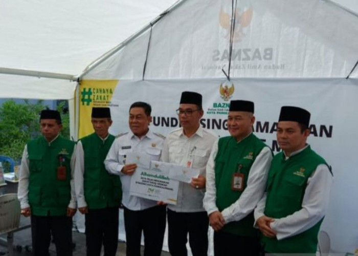 Pj Wako Unu Ajak Masyarakat Salurkan Zakat Melalui Baznas