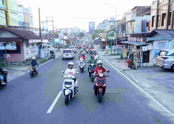 New Honda Stylo 160 Resmi Mengaspal di Babel, Langsung Pikat Masyarakat Bangka Belitung