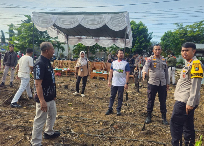Dorong Swasembada Pangan, Lapas Pangkalpinang Bersama Polri Tanam Jagung Pipil