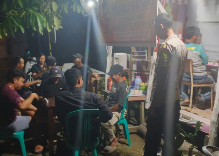 Cegah Geng Motor dan Kejahatan, Polsek Gerunggang Gelar Patroli Dialogis Sepanjang Malam   