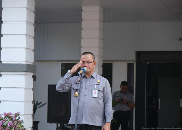 Kanwil Kemenkum Babel Gelar Apel Pagi, Kakanwil Tekankan Integritas dan Pelayanan Prima